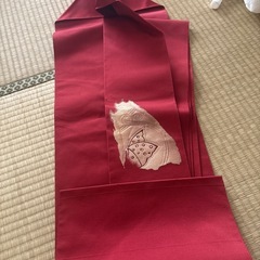名古屋帯　蝶柄の画像