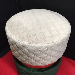 【リサイクルストアスターズ吉野店】【中古品】Francfranc フランフラン ジェムスツール グレーxグリーンの画像