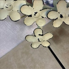 フラワー円型ミラーの画像