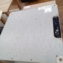 ★リユースのサカイ水戸店★  こたつ 木目×ホワイトグレー H39×D75.5×W75.5 クリーニング済み MT5475の画像