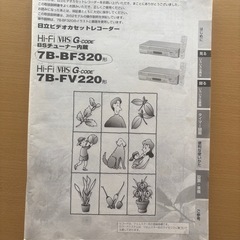 VHSビデオデッキの画像