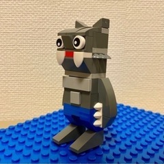 オオカミ & レゴ LEGO 基盤プレート　25.5×25.5cmの画像