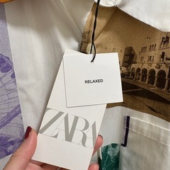ZARA メンズ　シャツの画像