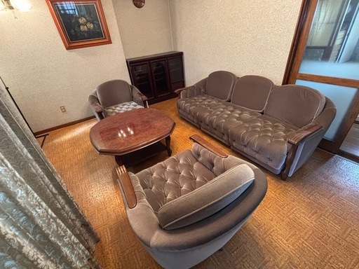 応接セット　追記サイズ