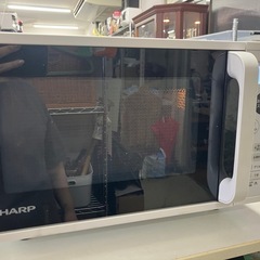 I 2509-349 SHARP 電子レンジ  RE-CE8-KW 2021年製 通電確認済み キズ 汚れありの画像