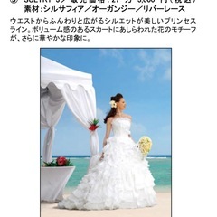 激安！！超高額品⭐︎総額35万円ほどAvica original wedding dressの画像