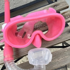 差し上げますAQA幼児用シュノーケルセット中古の画像
