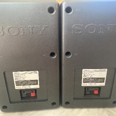 【無料】SONYスピーカーシステム　SS-V75AVの画像