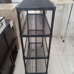 ★リユースのサカイ日立店★HJ7769  ラック ブラック H120.5×D39×W87 クリーニング済み の画像