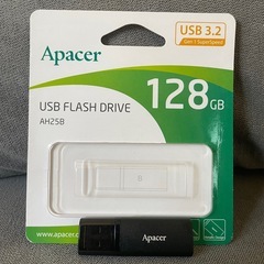 Apacer USBメモリ 128GB USB3.2 メタリックブラックの画像