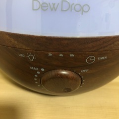 18日迄出品。加湿器、美品、タイマー、ライト付き、型番HＦT1717、8畳の画像