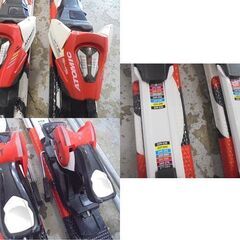 150cm ジュニアカービングスキー ATOMIC REDSTER アトミック レッドスター ビンディング、ポール付き 札幌市 白石店の画像