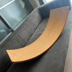 木製　バランスボード　RAKUの画像