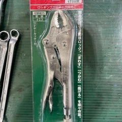 京都機械工具(KTC) ロッキングプライヤー曲線あご (ワイヤーカッタ付) 175WRの画像