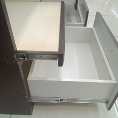 ★リユースのサカイ日立店★HJ7772  レンジボード ブラウン H200×D45×W120 クリーニング済み の画像