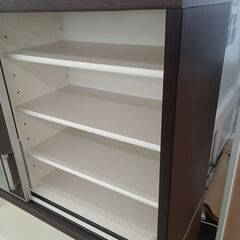 ★リユースのサカイ日立店★HJ7772  レンジボード ブラウン H200×D45×W120 クリーニング済み の画像