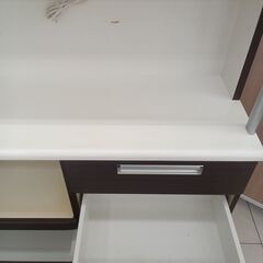 ★リユースのサカイ日立店★HJ7772  レンジボード ブラウン H200×D45×W120 クリーニング済み の画像