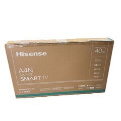 未使用 ハイセンス TV テレビ 40インチ 40A4N 2024年発売モデルの画像