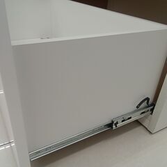 ★リユースのサカイ日立店★HJ7773  レンジボード ホワイト H210×D42.5×W80 クリーニング済み の画像