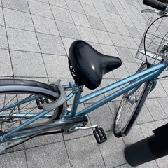 27インチの自転車です。の画像
