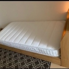 シングルベッド　マットレスの画像