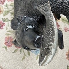 木彫りグマの画像