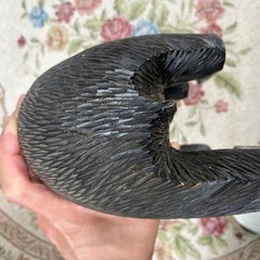 木彫りグマの画像