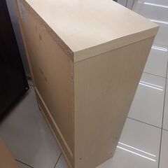 ★リユースのサカイ日立店★HJ7774  食器棚 ライトブラウン H90.5×D29×W60 クリーニング済み の画像