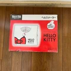 キティちゃん体重計の画像