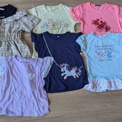 女の子夏服☆ワンピース、Tシャツ、チュチュスカート110〜130　11点の画像