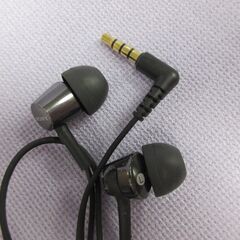 ( M-872 )SONY ソニー MDR-EX155 有線イヤホン ３個まとめて まとめ売り L字型プラグ ピンク ブラック ホワイト 黒 白 中古 動作確認済みの画像