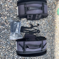 ニンジャ250rサイドステーとTANAXバックの画像