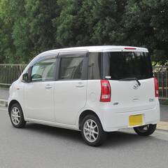 車検２年付き　タントエグゼ　新しい後期モデル　希少６万キロ　パール　広い　低燃費　上質　地デジＴＶの画像