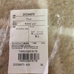 Tシャツ、ジャージの画像