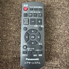 Panasonic ホームシアターオーディオシステムの画像