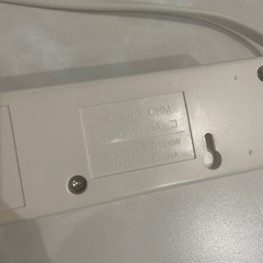 電源タップ　タコ足配線 6個口　の画像