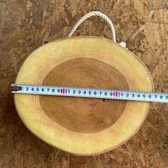 キャンプ用品  薪割り台の画像