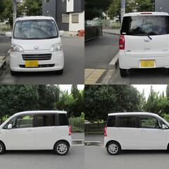 車検２年付き　タントエグゼ　新しい後期モデル　希少６万キロ　パール　広い　低燃費　上質　地デジＴＶの画像