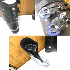 スキーブーツ サロモン 27.0cm 27.5cm X-ACCESS ソール長 316mm ブラック 中古 SALOMON 札幌市厚別区 厚別店の画像