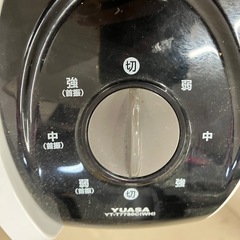 W2509-350 ユアサプライムス タワーファン YT-T7780C 2021年製 動作確認済み キズ 汚れありの画像