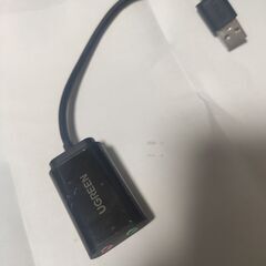 UGREEN USB　オーディオ変換アダプタ 外付けサウンドカード PS5 PS4の画像