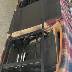 お譲りします★アメリカン3Pソファ ヴィンテージ家具 リクライニング 直接引き取り★中古の画像