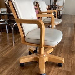 回転チェア2脚セット【町田市再生家具】251738の画像