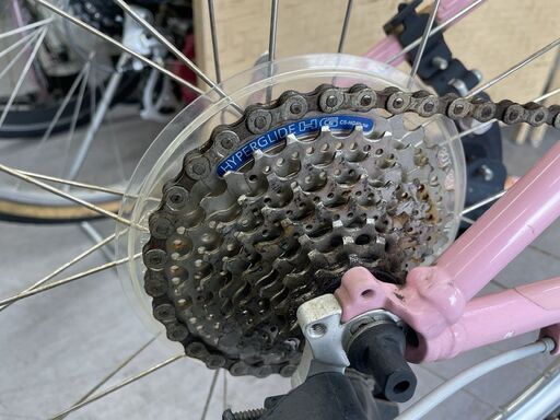 GIANT ESCAPE R3 370mm XXSサイズ ブルー クロスバイク SRAM/スラム 8×3 自転車 ピンク エスケープ  札幌市手稲区