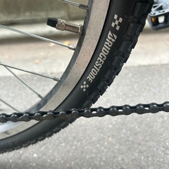 子供乗せ自転車　24インチの画像