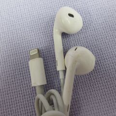 ( M-874 )iPhone用 イヤホン ２個まとめて まとめ売り 中古 動作確認済みの画像