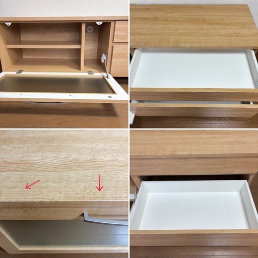 ニトリ 幅150 コパン 150LB LBR 白木 テレビ台 ローボード 北欧 ニトリ 幅150 コパン 150LB LBR 白木 テレビ台 ローボード 北欧