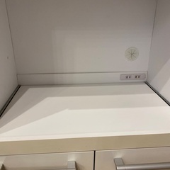 ニトリ　キッチンボード　レンジ台　食器棚　キッチン収納の画像
