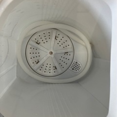 【中古】¥4,800 小型洗濯機　3.6K 使用回数少　下着などの洗濯に◎【II128】の画像