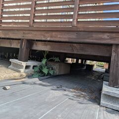 木製ウッドデッキ※商談中※の画像